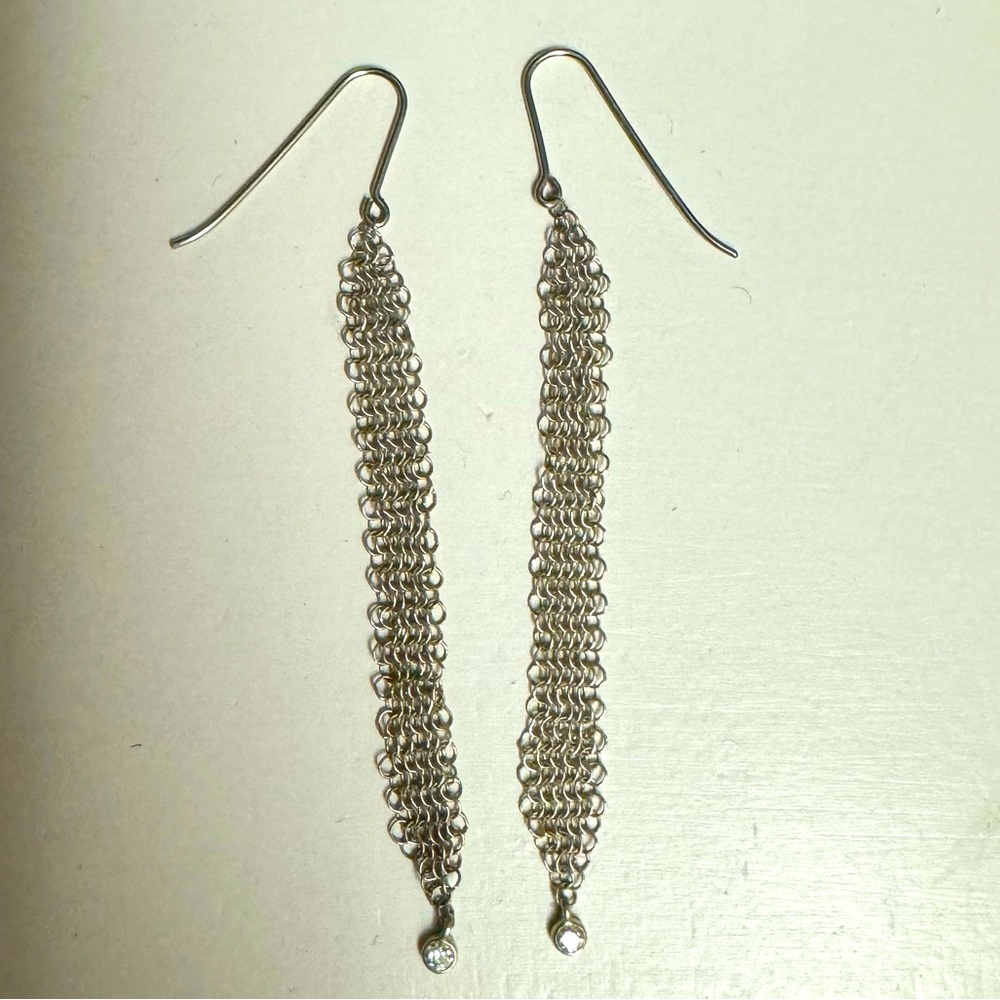 Tiffany & Co Elsa Peretti Mesh Earrings